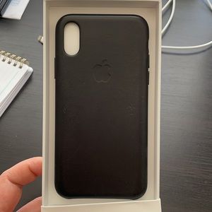 ***NEW*** iPhone XS Apple Leather case